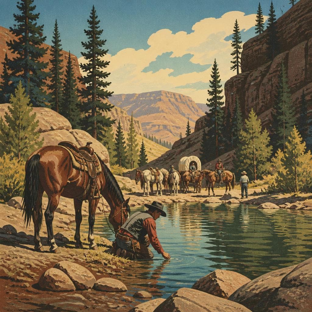 Cover art for Where the Trails Fell Into Water