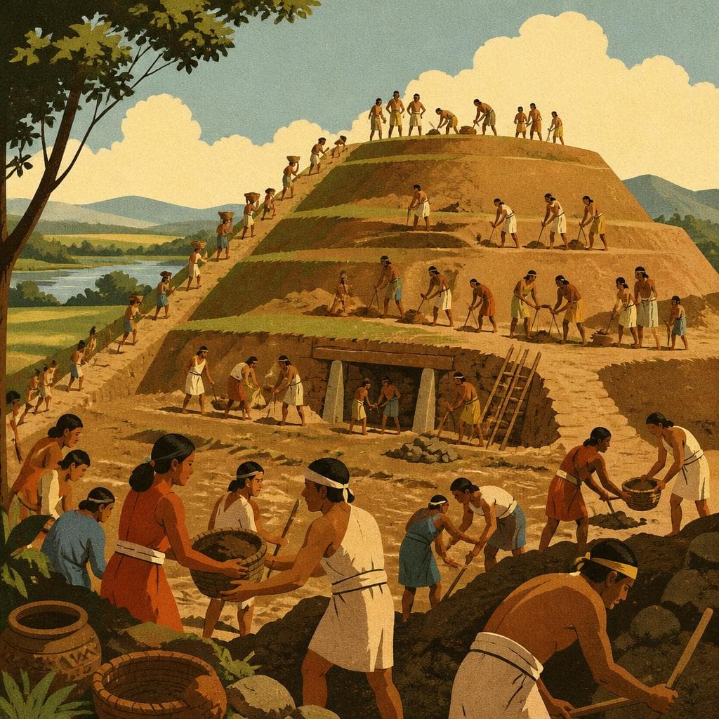 Cover art for The Hill Raised by Many Hands