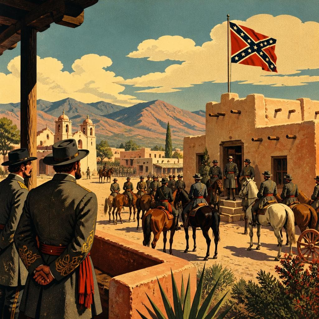 Cover art for When Mesilla Became a Confederate Capital