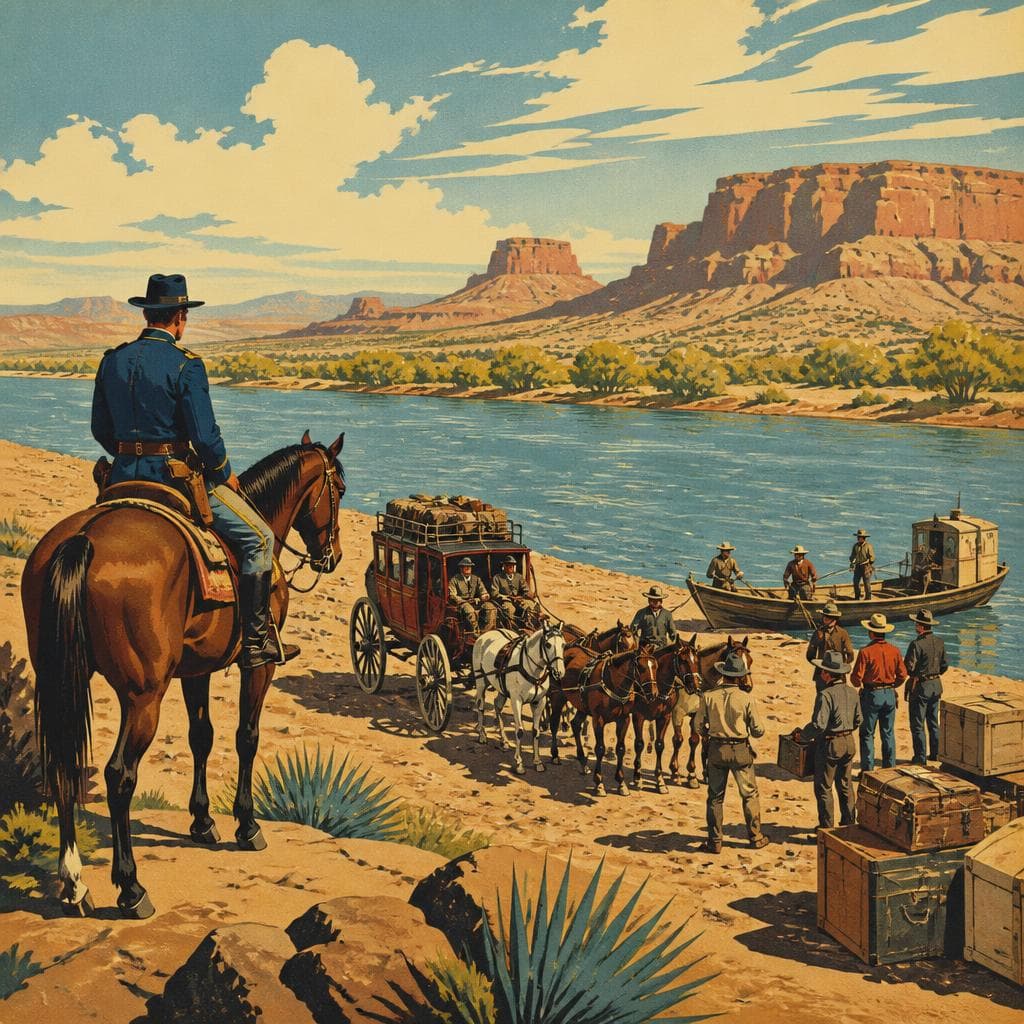 Cover art for Where the Stages Reached the River