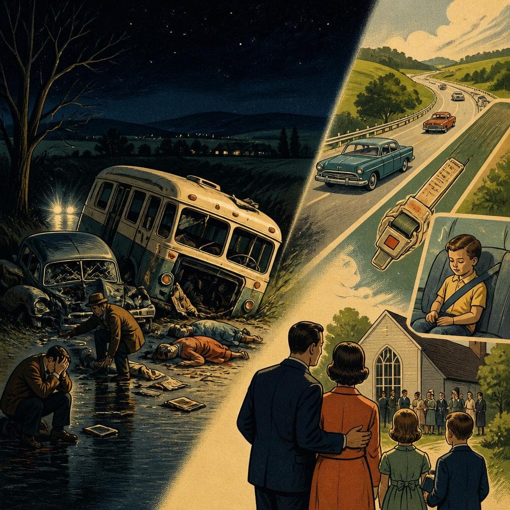 Cover art for The Night a Church Bus Changed Traffic Safety