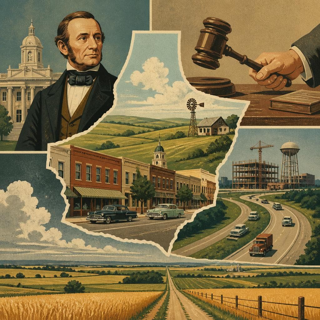 Cover art for A County, Named for a Moment