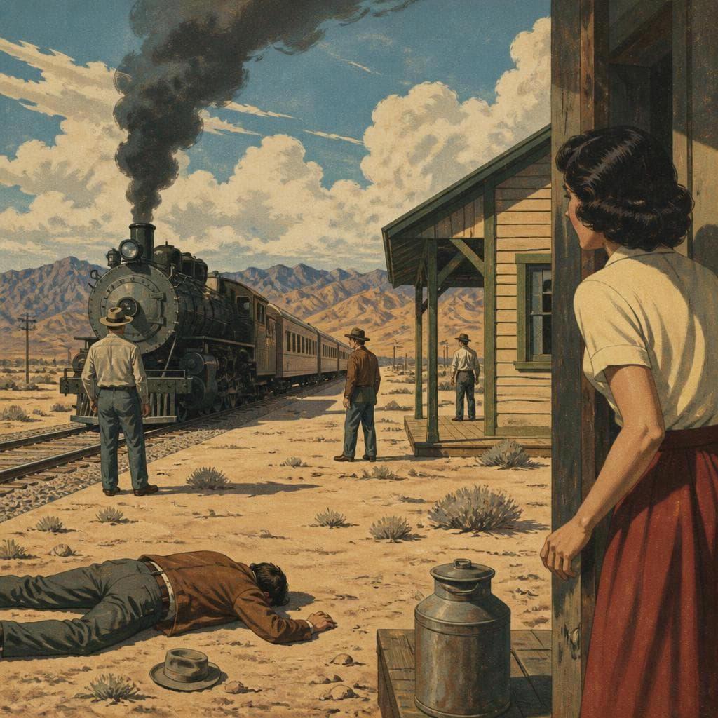 Cover art for When Silence Broke at Middlegate Station