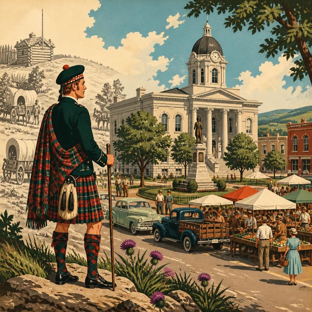 Cover art for A Scottish Name on a Kentucky Square