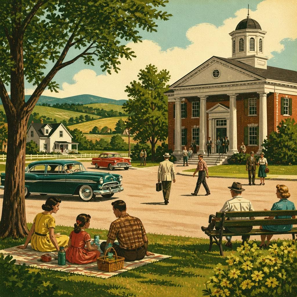 Cover art for Where Powhatan County Came to Conduct Life