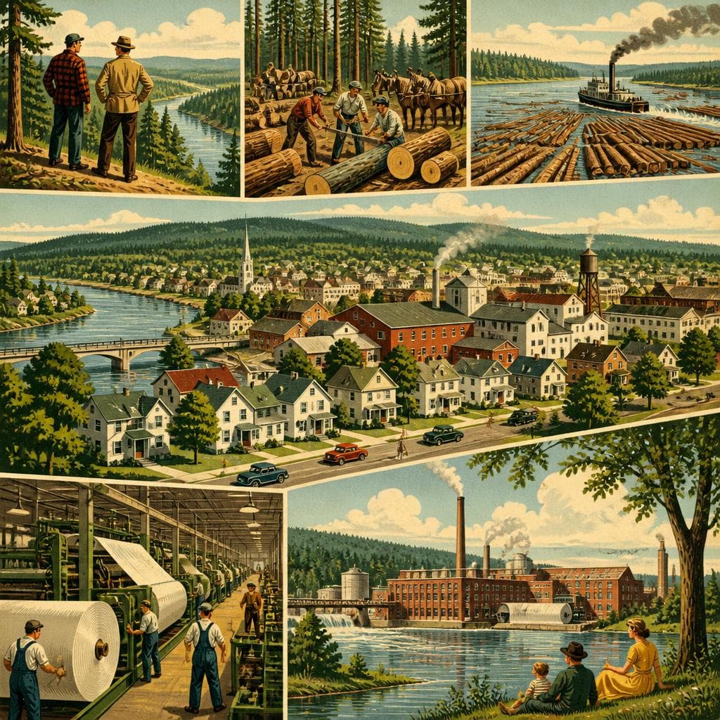 Cover art for How the Camp Brothers Built Franklin From Pine