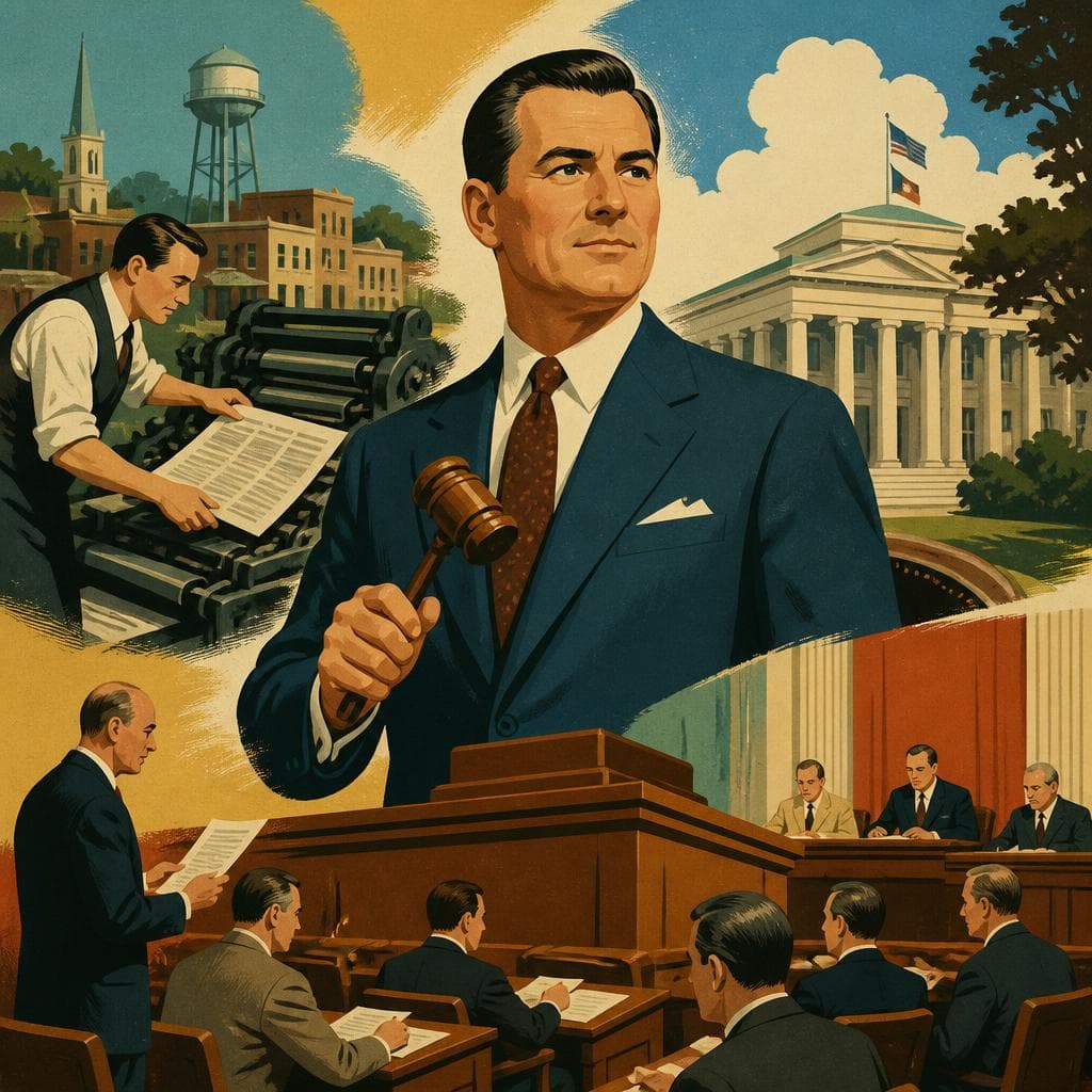 Cover art for The Publisher Who Took the Gavel