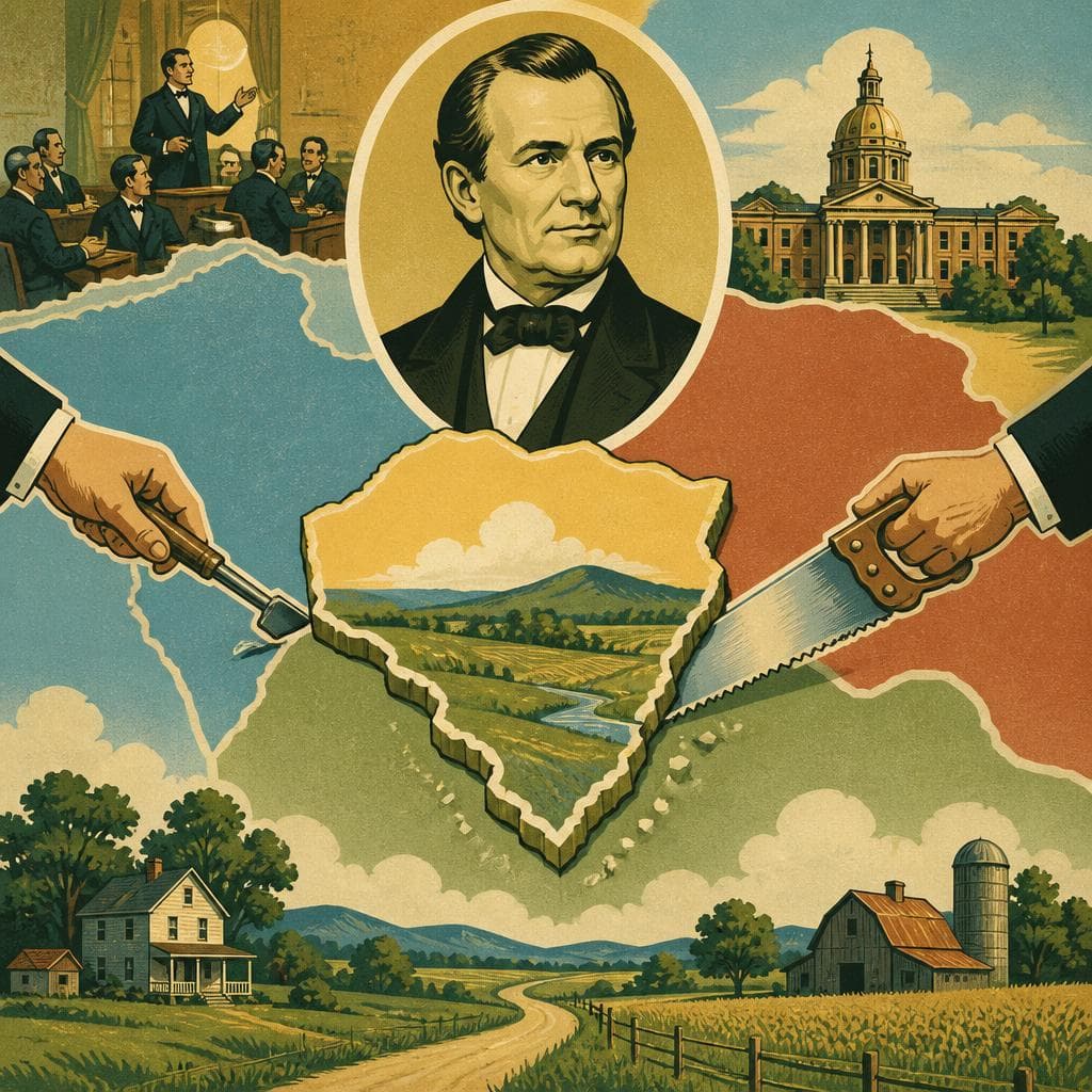 Cover art for How a Border County Got Its Name