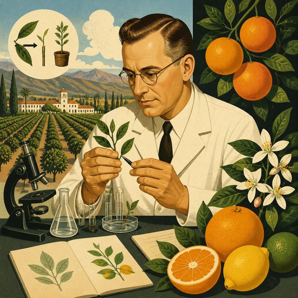 Cover art for The Botanist Who Gave Citrus Science a Language
