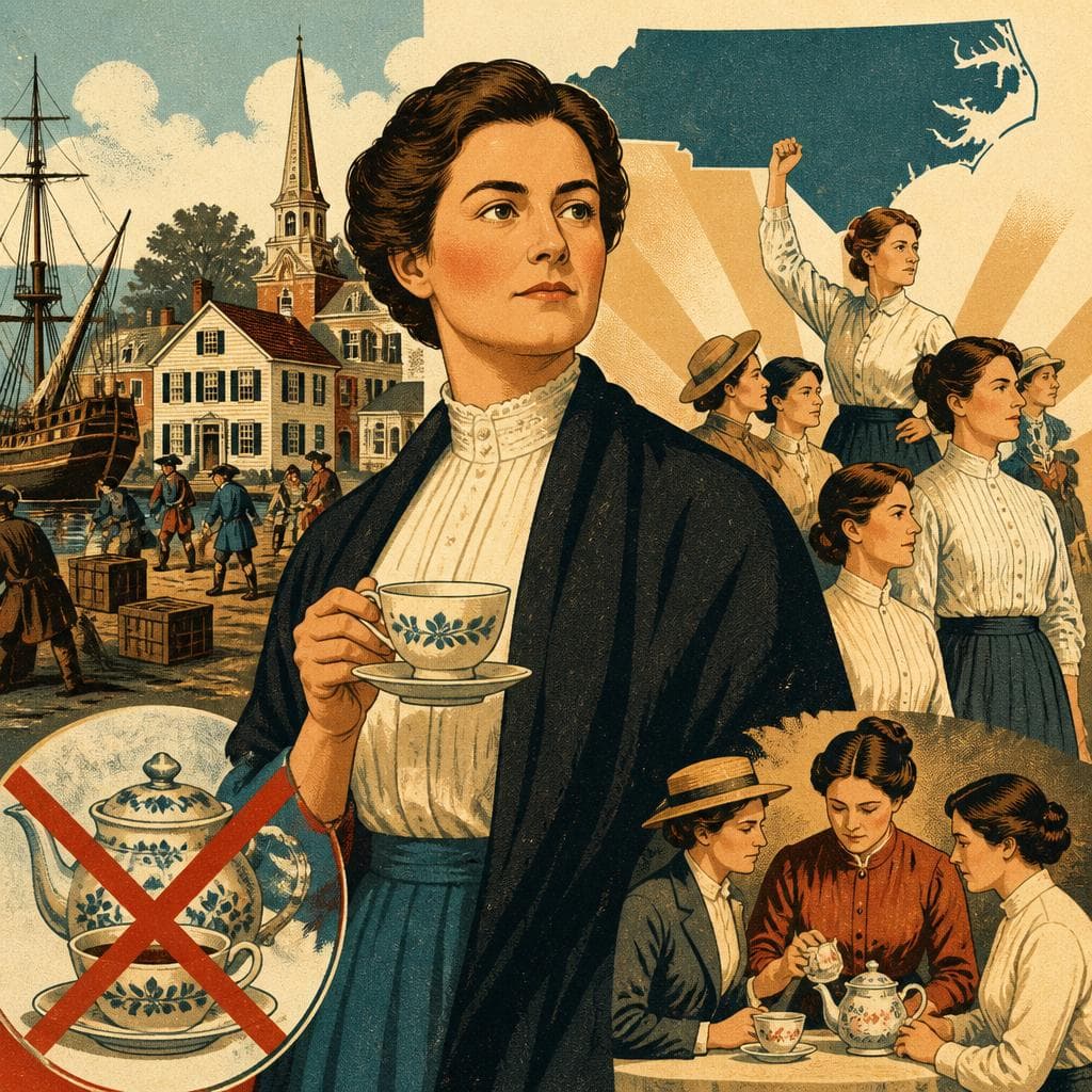 Cover art for When Penelope Barker Turned Tea Into Politics