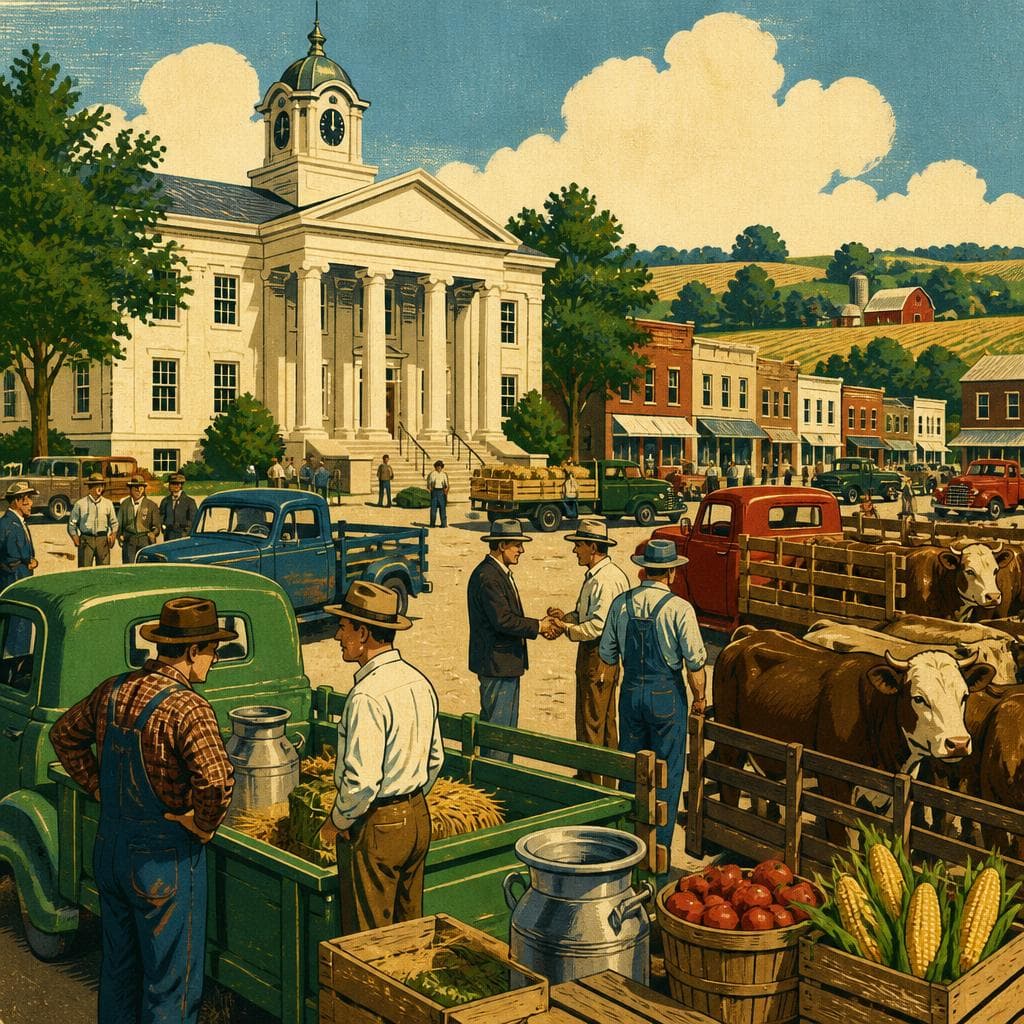 Cover art for Where Morgan County Came to Trade