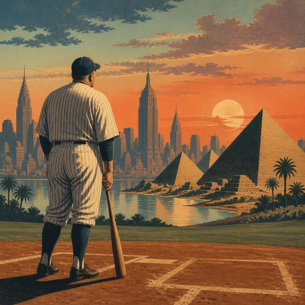 Cover art for Babe Ruth’s Last Manhattan Inning