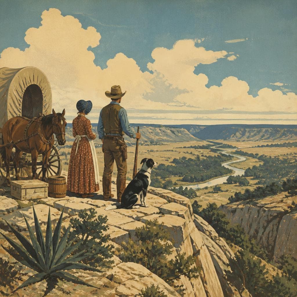 Cover art for Where the Frontier Held Blanco County Back