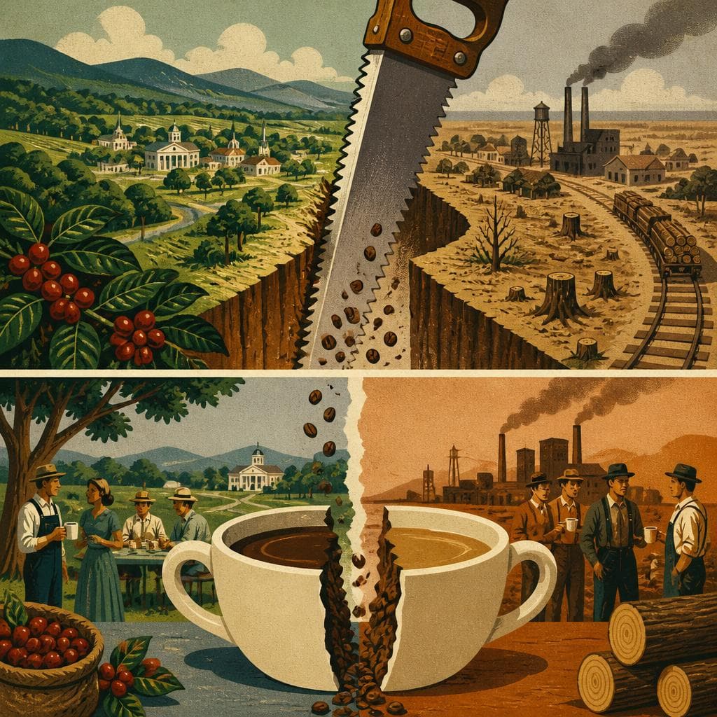 Cover art for When Coffee County Was Cut Down to Size