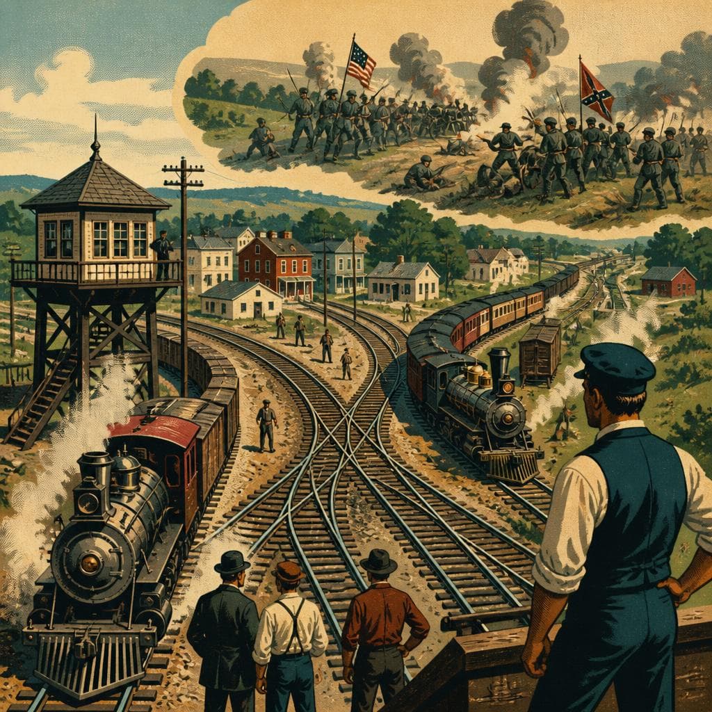 Cover art for Where the Rails Made Manassas Matter