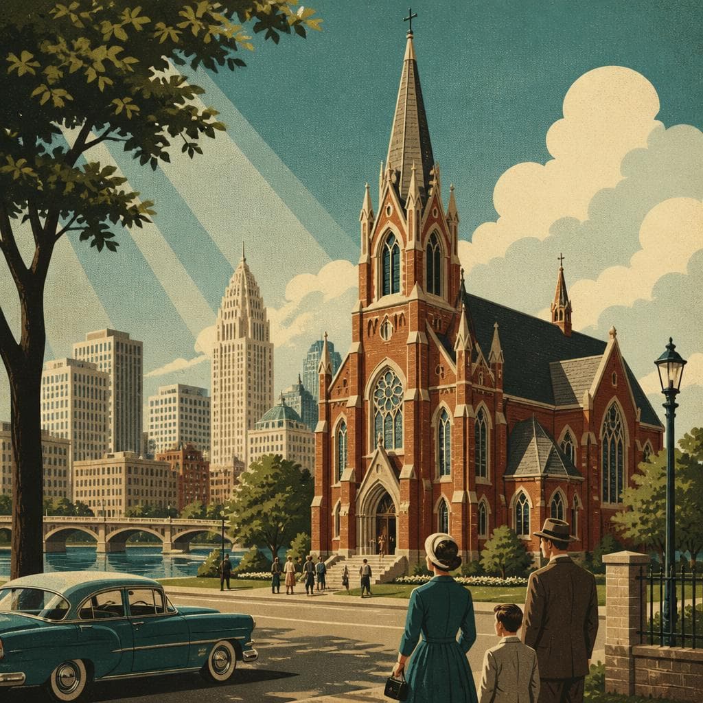 Cover art for Brick, Light, and Faith in Downtown Columbus
