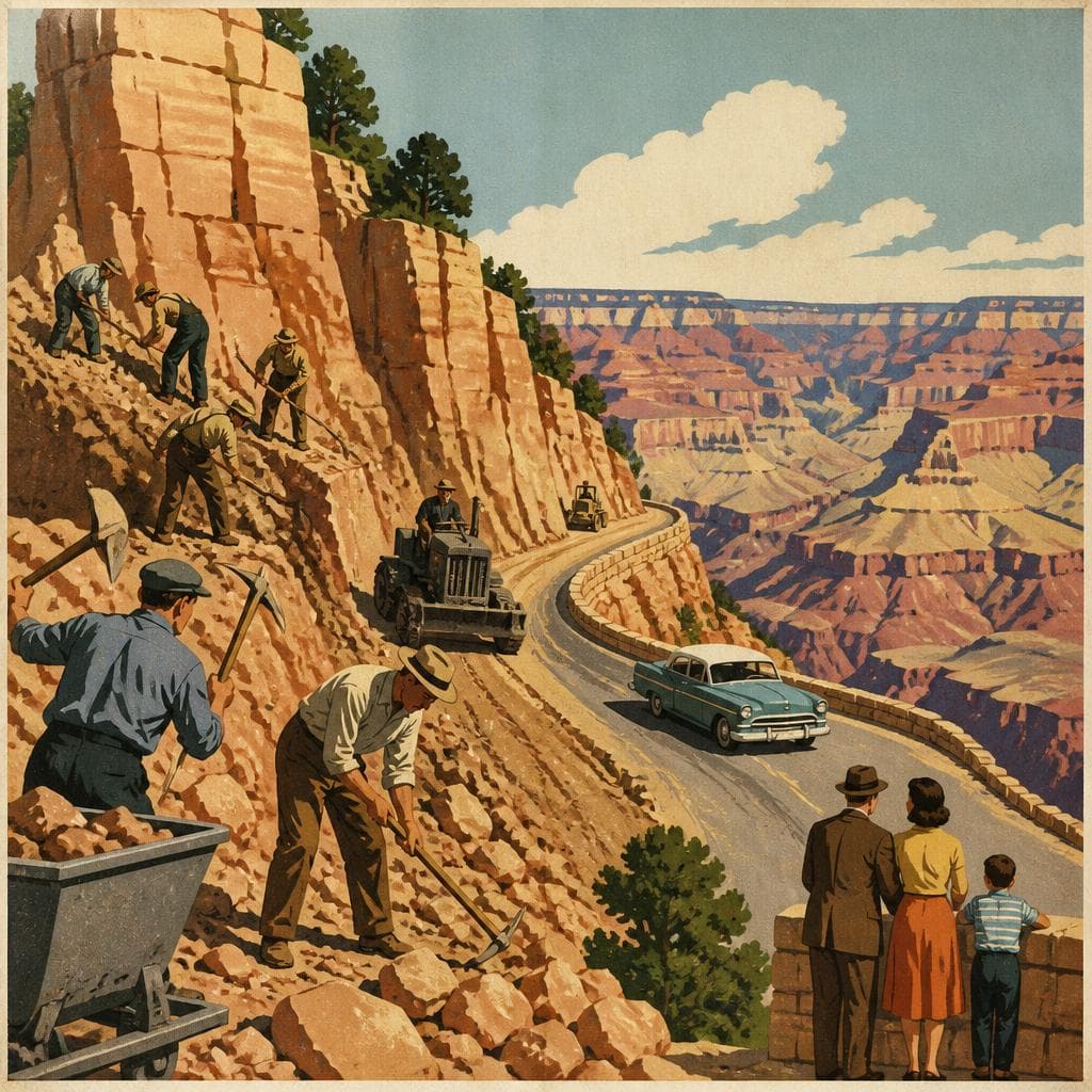 Cover art for The Road Carved Into the Rim