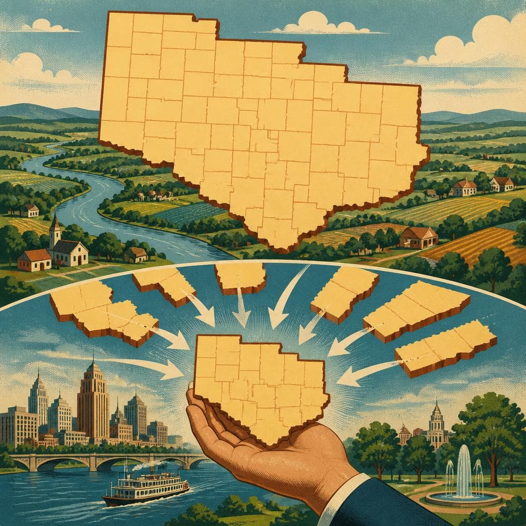 Cover art for A County Cut Down to Size