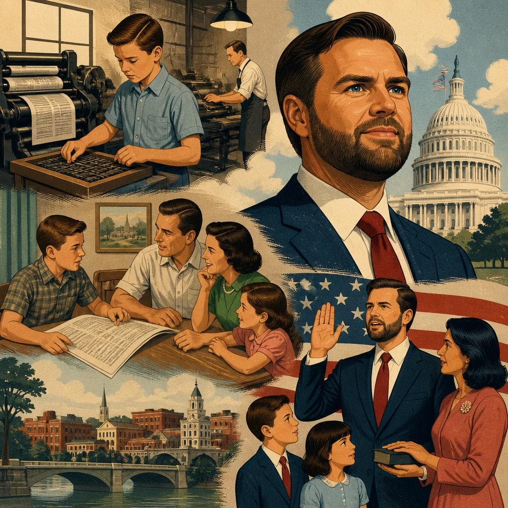 Cover art for From Huntington’s Newsprint to the Vice Presidency