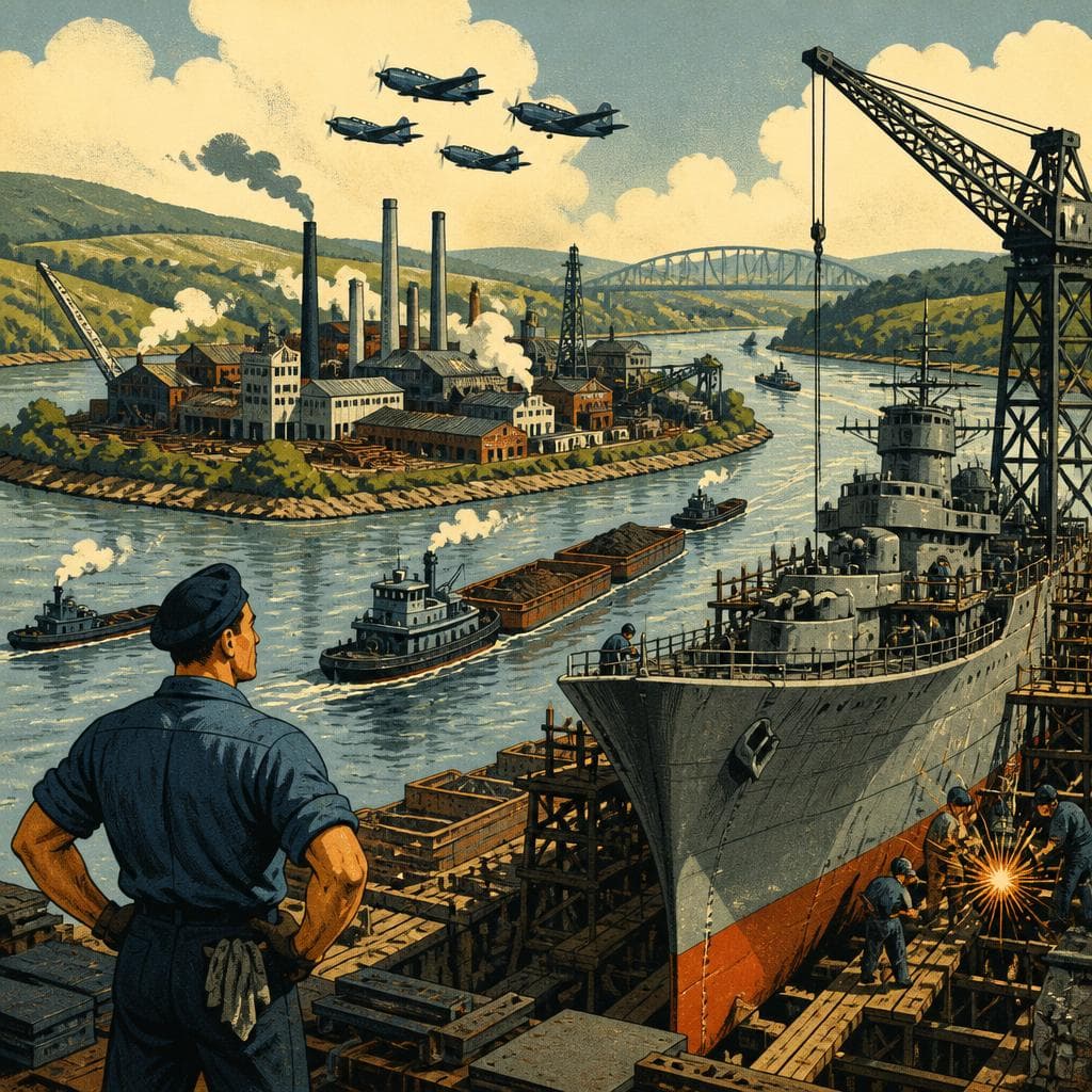 Cover art for Naval Muscle on an Inland River