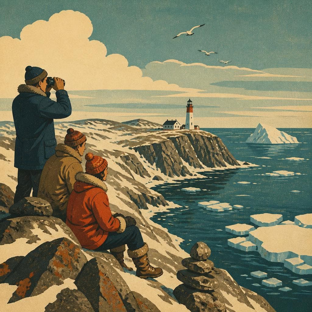 Cover art for Where the Arctic Coast Teaches You to Watch
