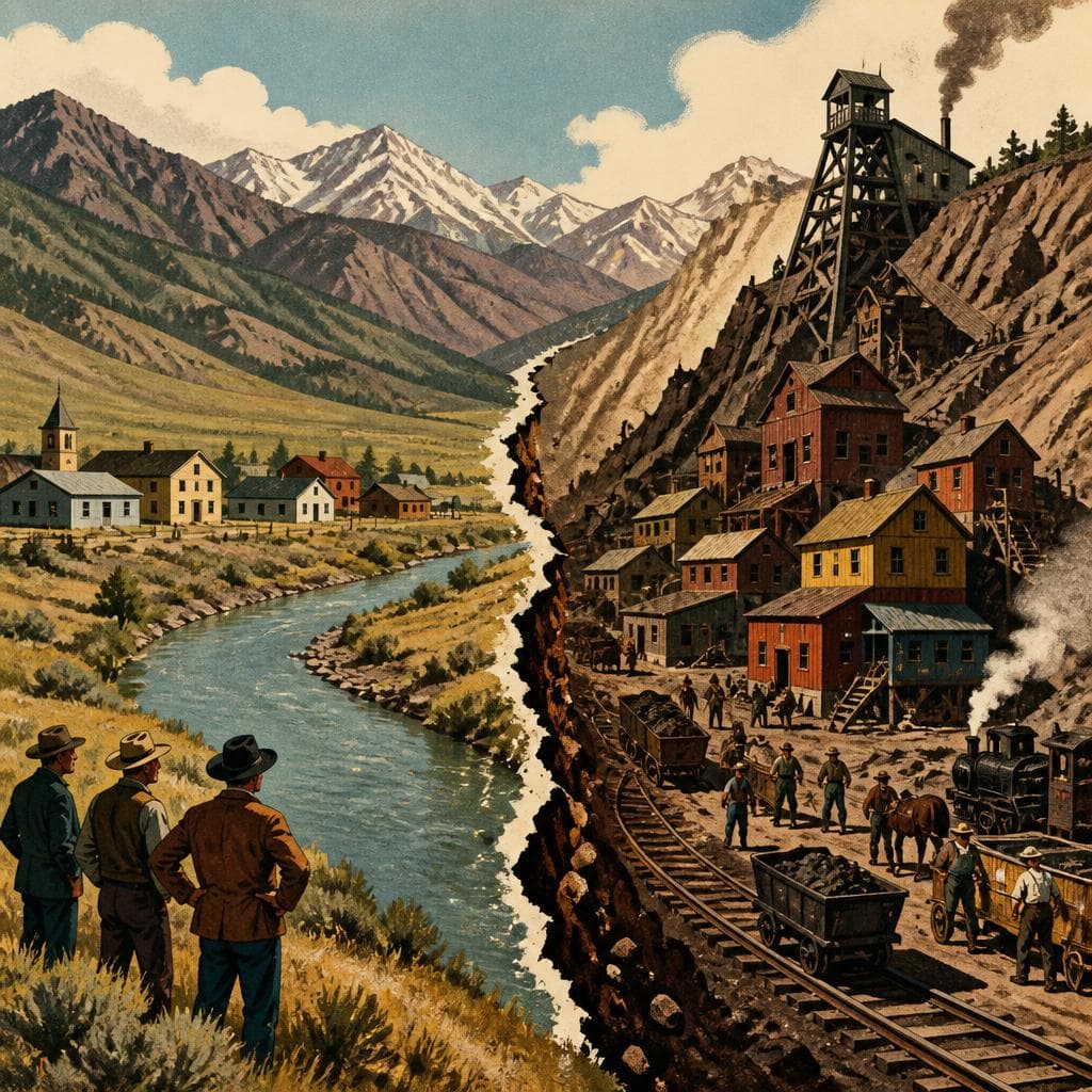 Cover art for When Creede Broke Away from Del Norte