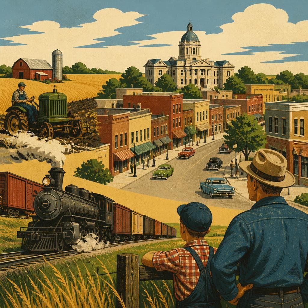 Cover art for How Mohall Became Renville County’s Main Street