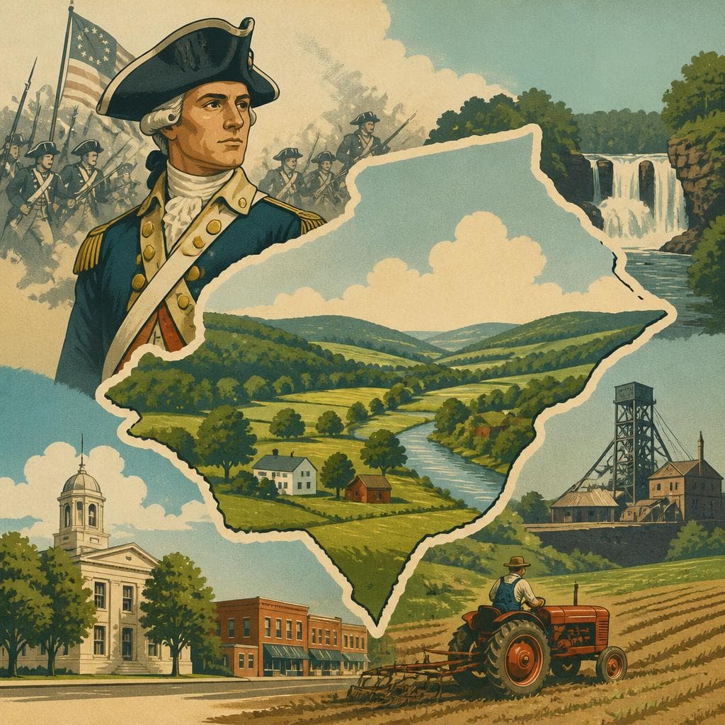Cover art for A County Named for a Soldier