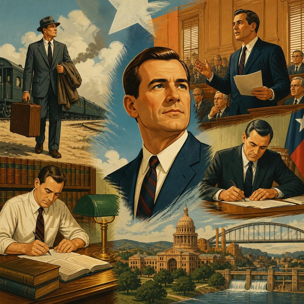 Cover art for From East Texas Lawyer to Nation Builder