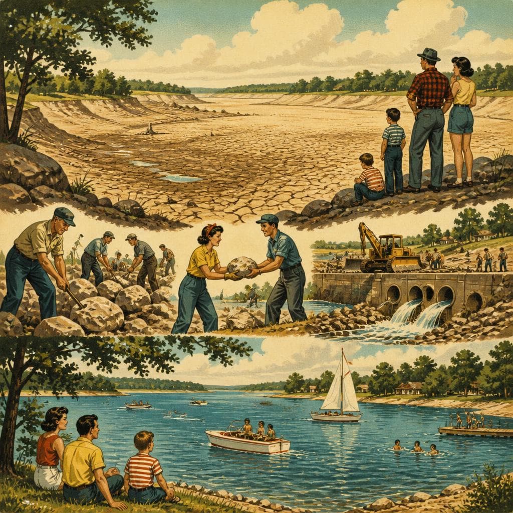 Cover art for When Lake Delhi Vanished, and a Community Brought It Back