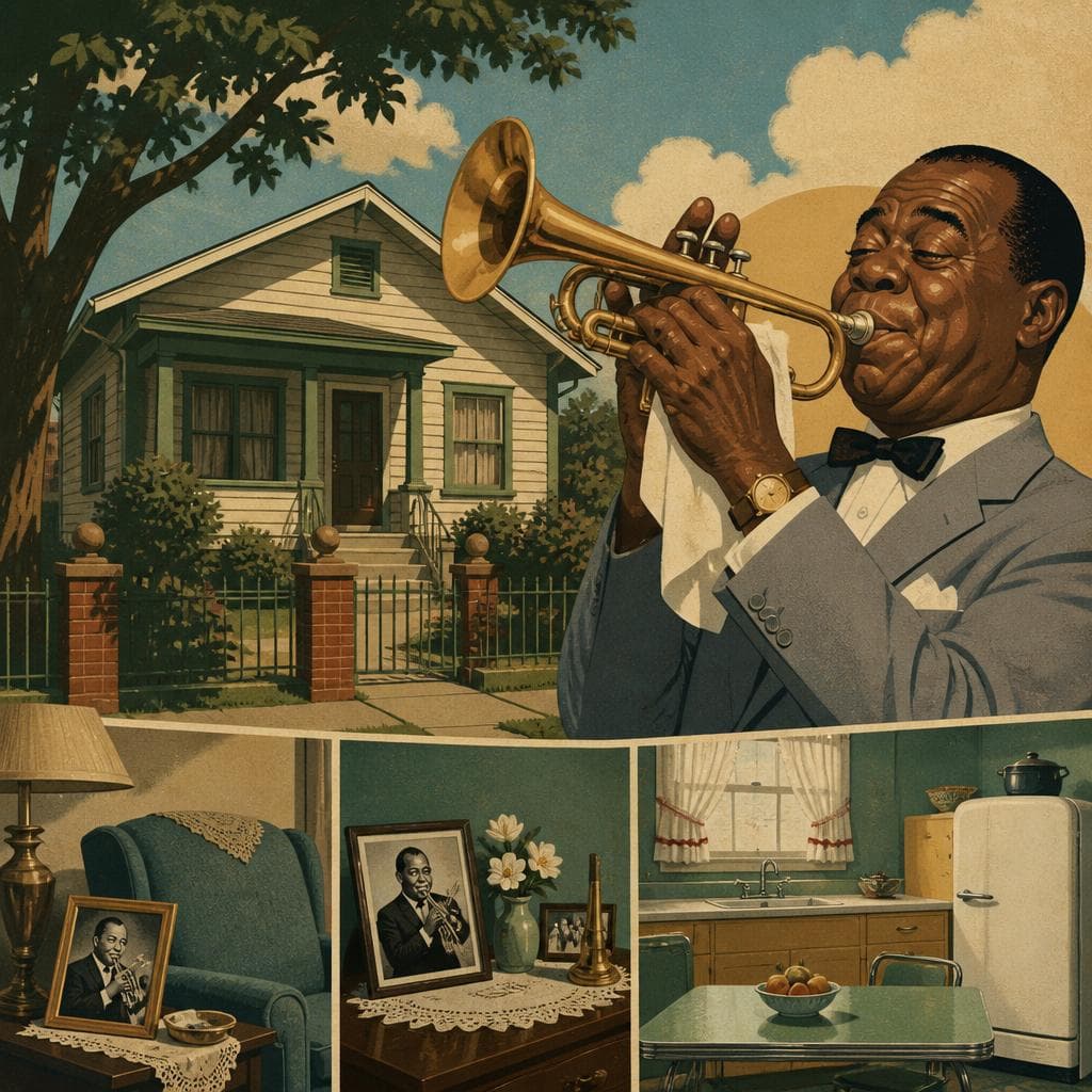 Cover art for How a Corona Home Kept Louis Armstrong Close
