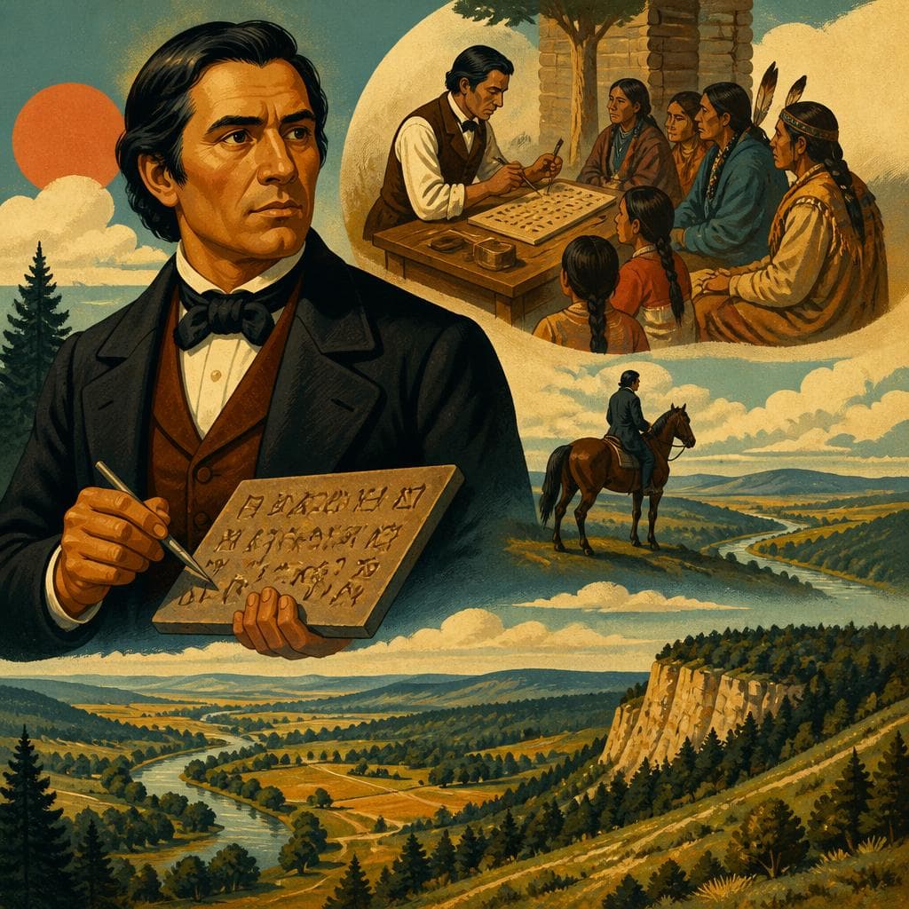 Cover art for The Man Behind Sequoyah County