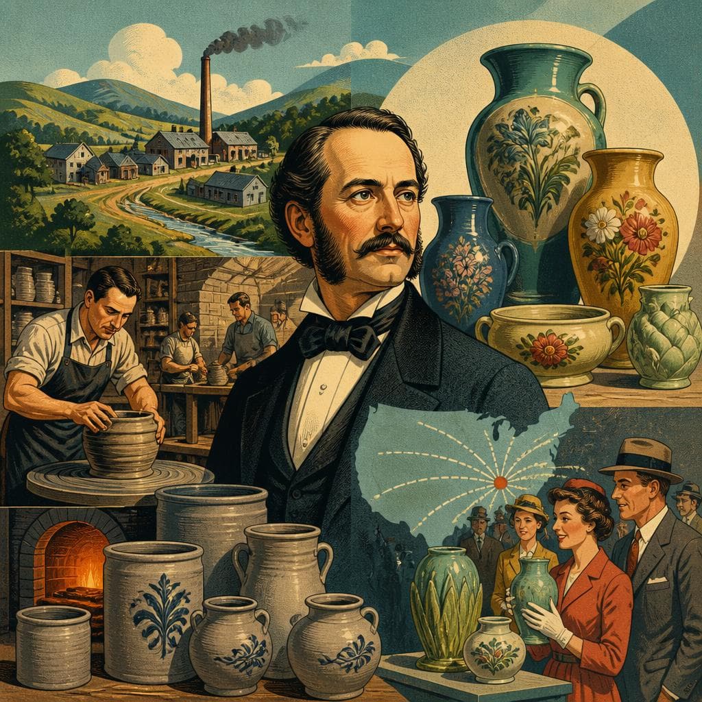 Cover art for From Stoneware to Art: The Rise of Weller Pottery