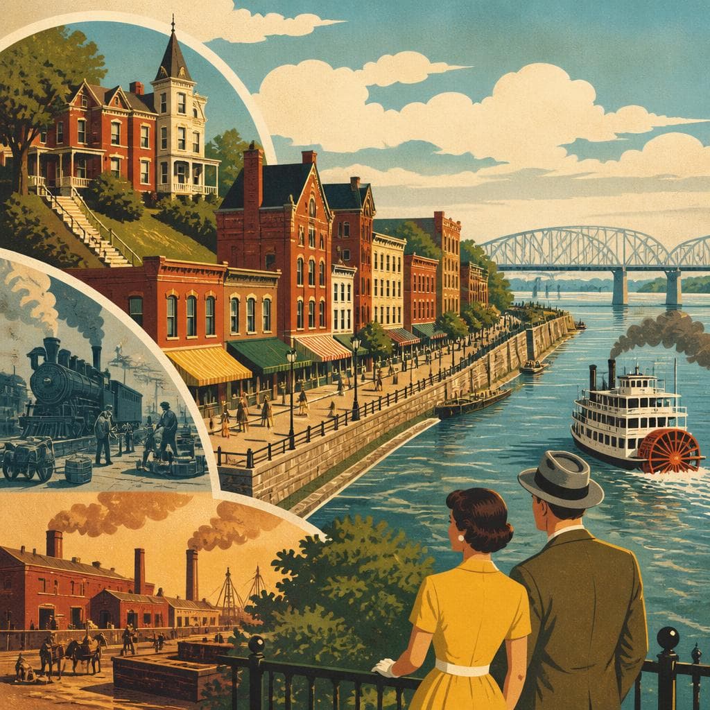 Cover art for Where the River Made a Town