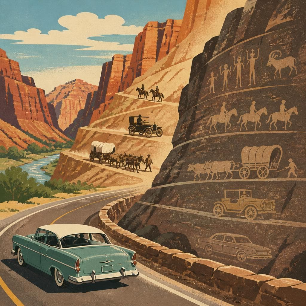 Cover art for A Canyon Written on Stone