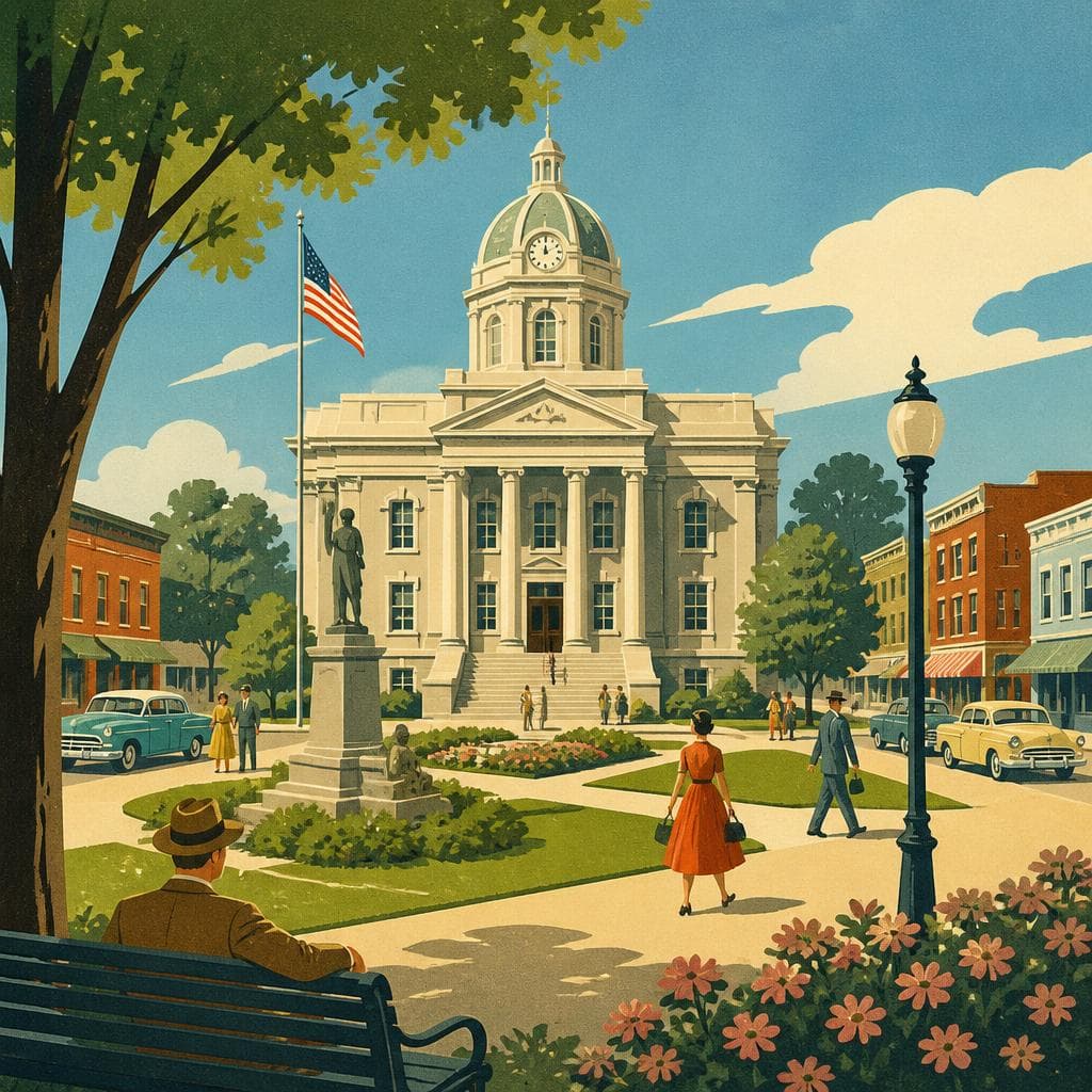 Cover art for The Courthouse at the Center of the Square
