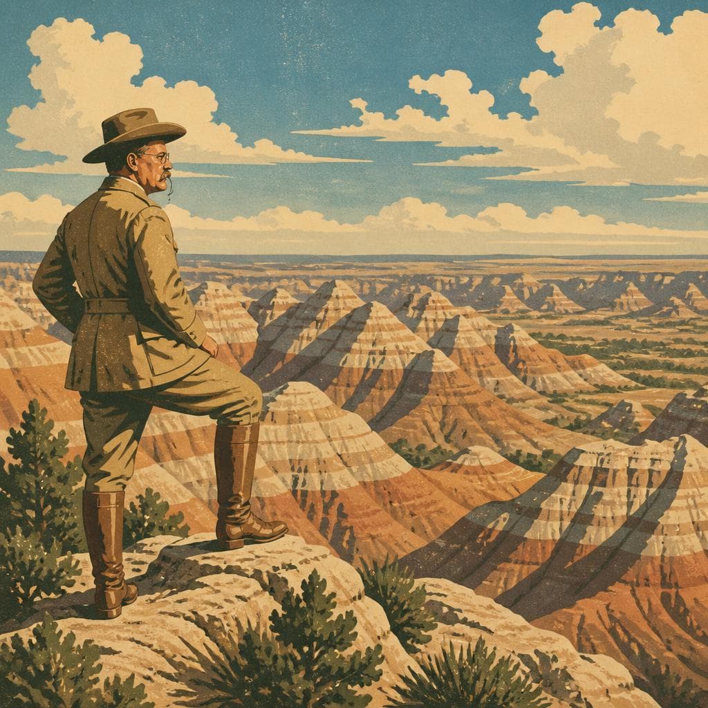 Cover art for Where the Badlands Remade Roosevelt
