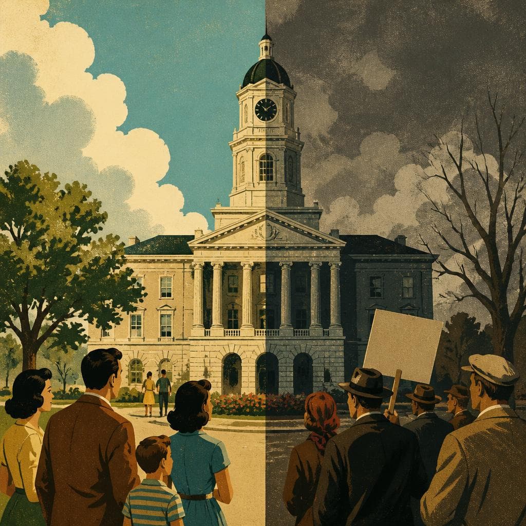 Cover art for The Building at the Center of Fayetteville’s Argument