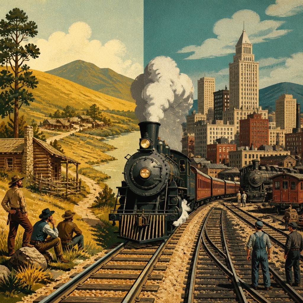 Cover art for How a Railroad Made Roanoke