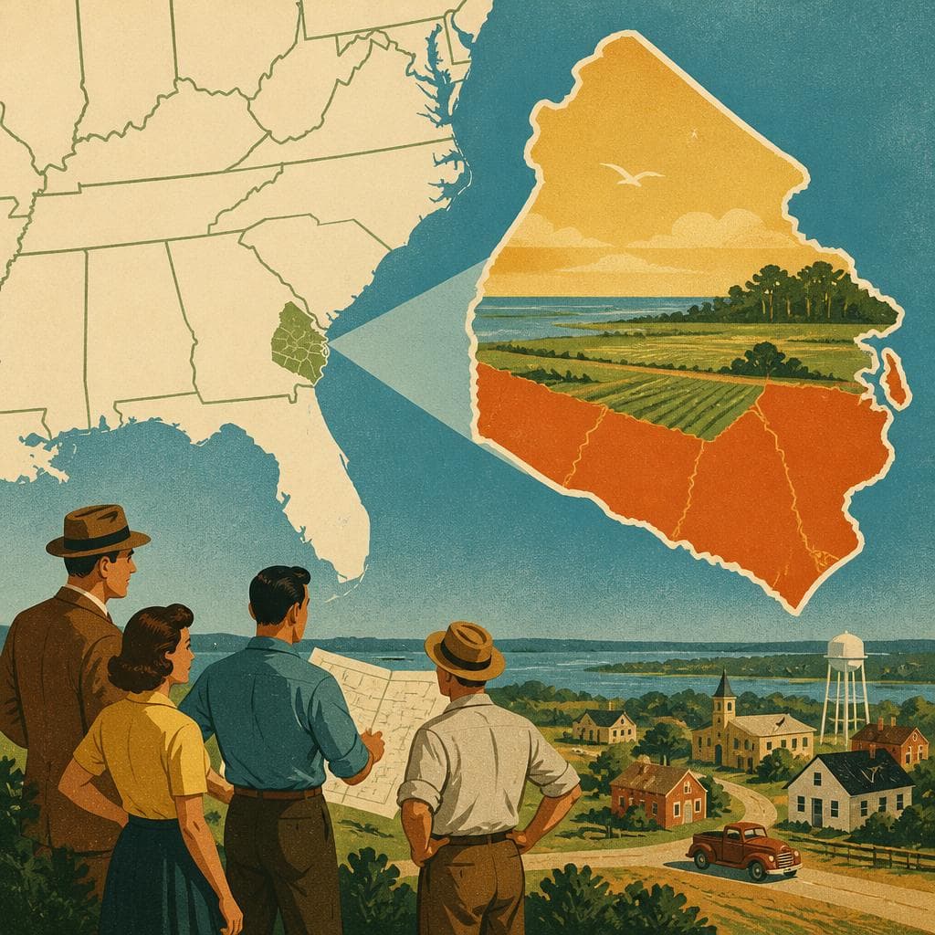 Cover art for When South Georgia Drew a New County