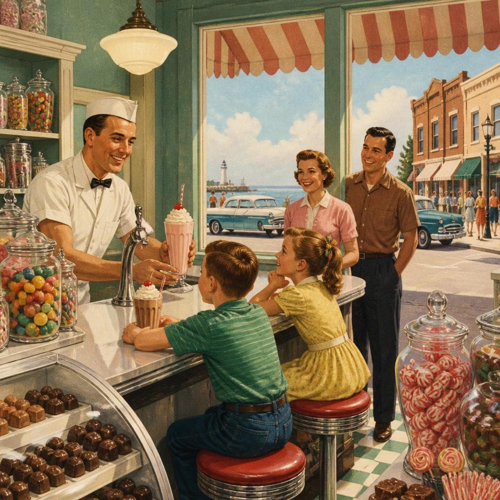 Cover art for Where Candy and the Soda Fountain Never Split Apart