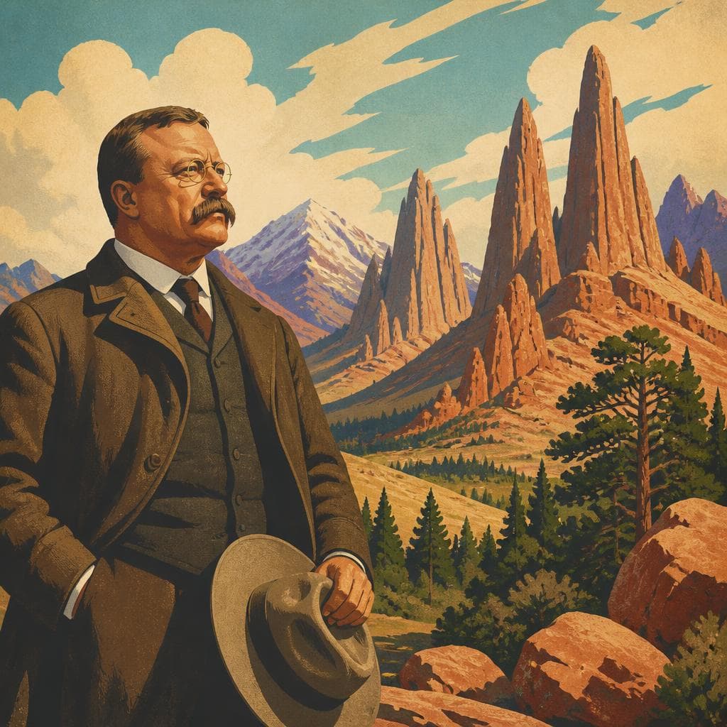 Cover art for When Roosevelt Claimed the Spires
