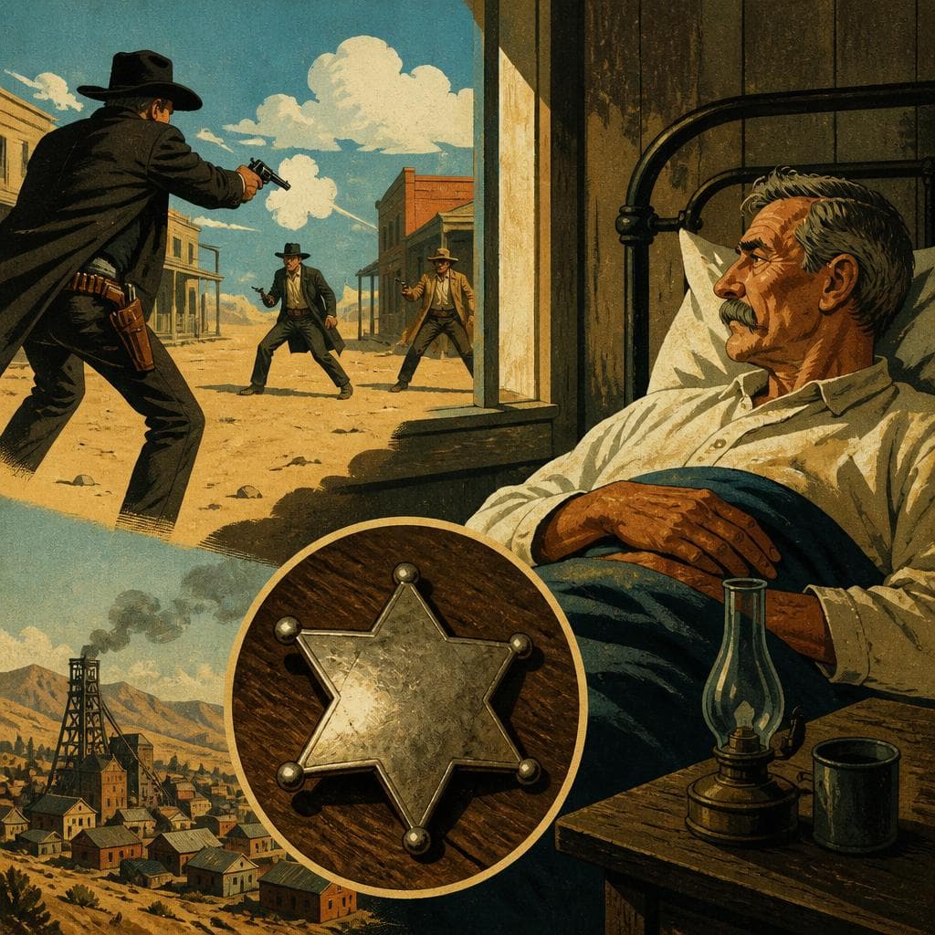 Cover art for Virgil Earp’s Last Badge