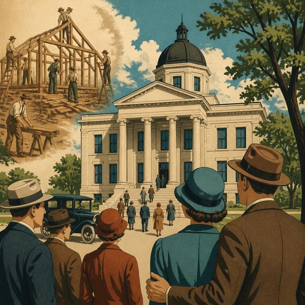 Cover art for When a New County Found Its Front Door