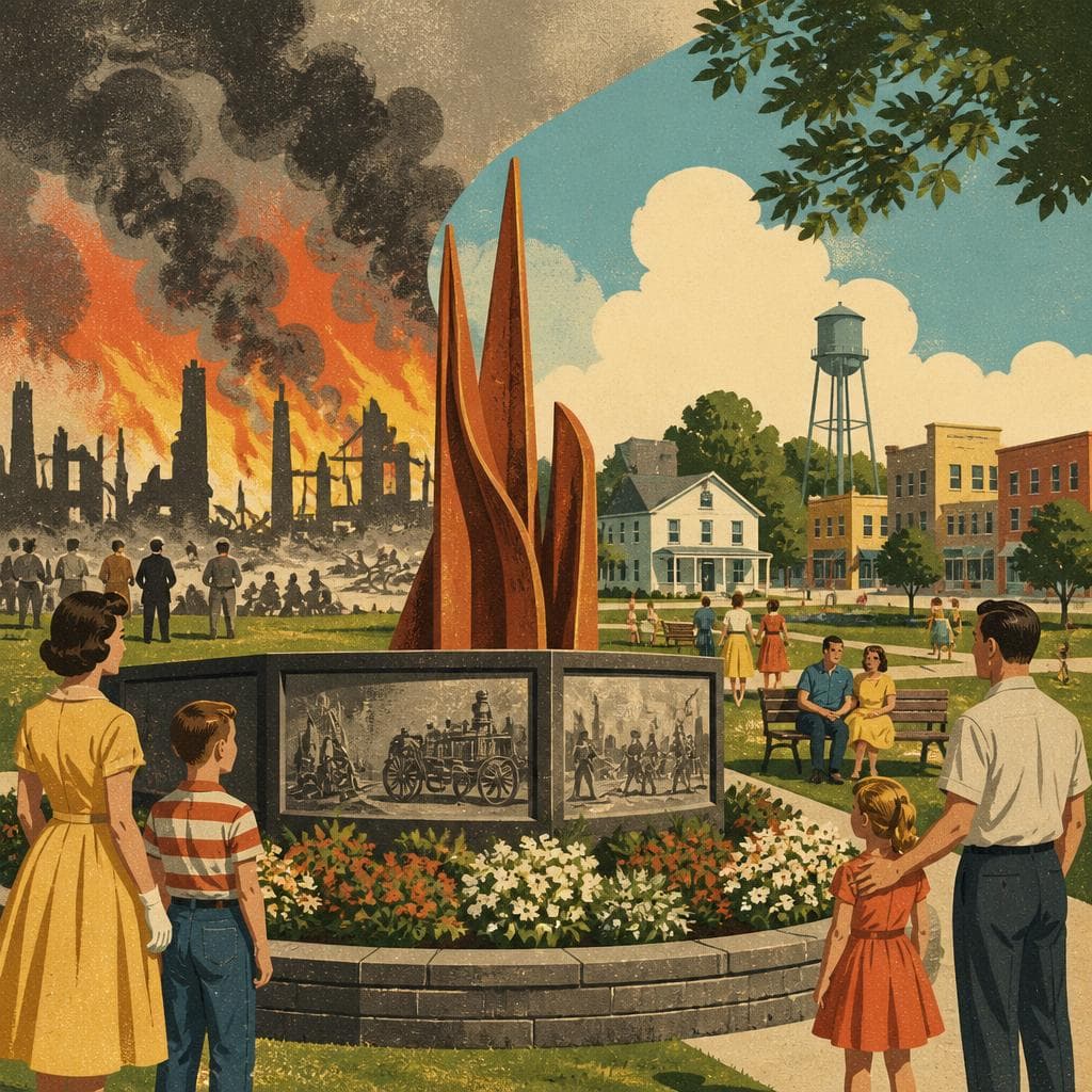 Cover art for After the Fire, Hinckley Chose to Remember