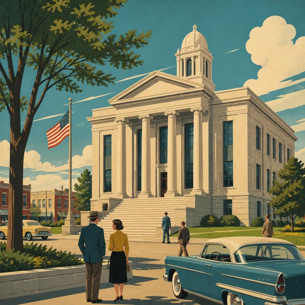 Cover art for A Courthouse Built to Mean Business