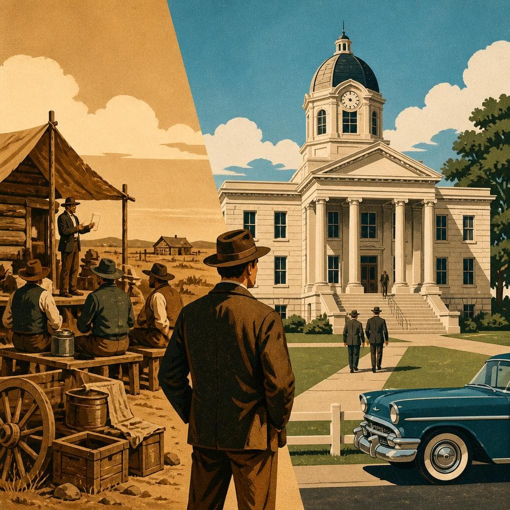 Cover art for When Ellis County Put on a Courthouse