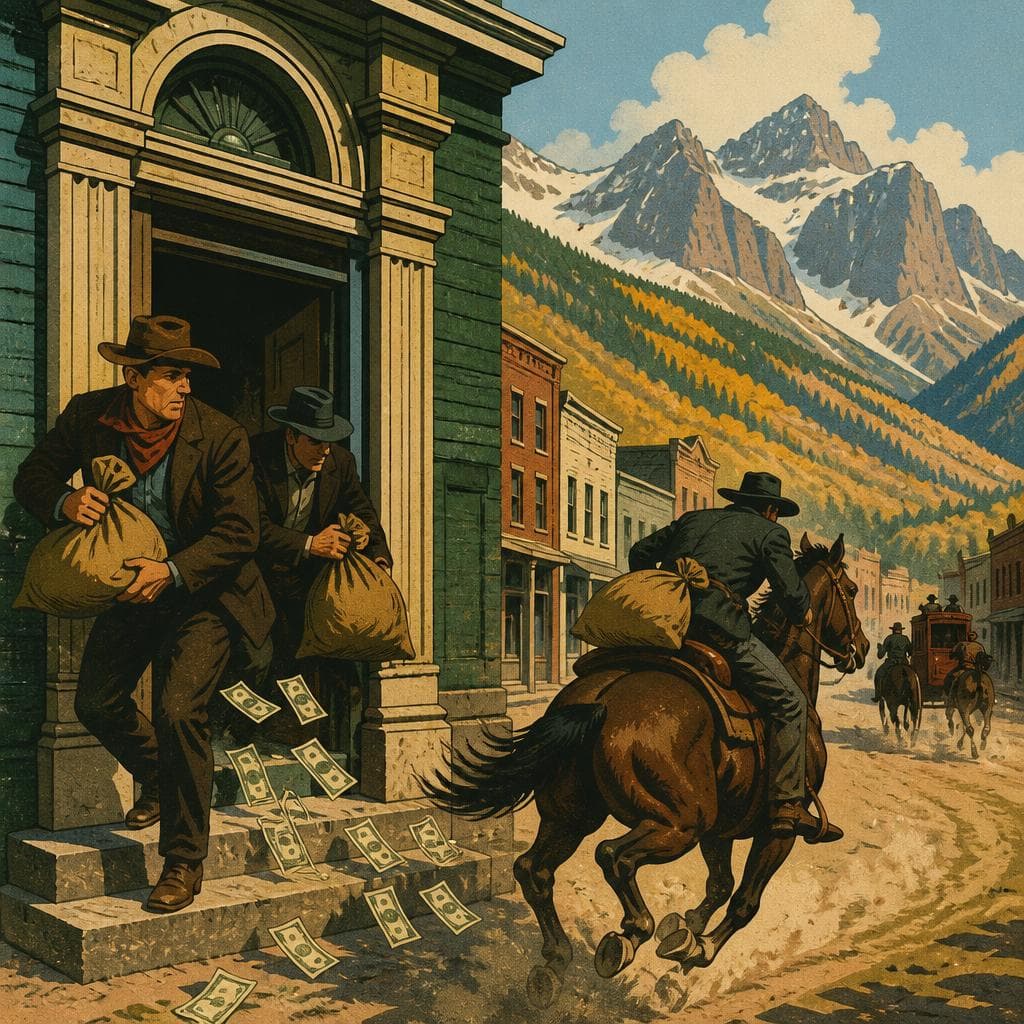 Cover art for The Telluride Bank Job That Echoed West