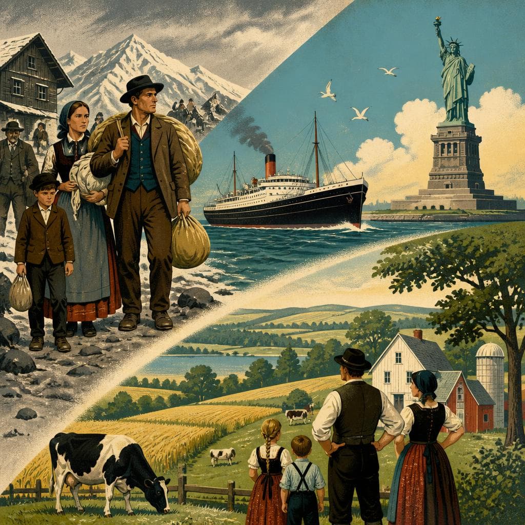 Cover art for When Hard Times Sent Glarus West