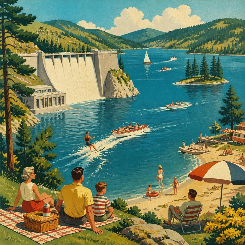 Cover art for When a Power Lake Became a Playground